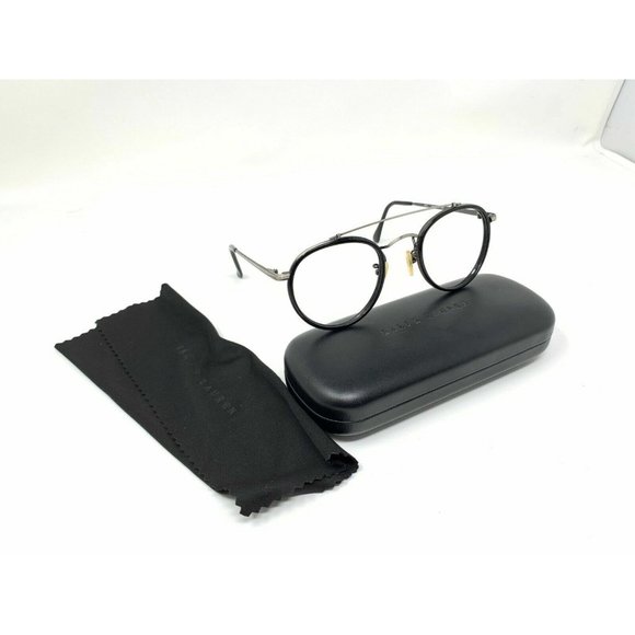 VINTAGE Polo Ralph Lauren 536 EYEGLASSES C. 075 Black With Antique Gray 50 [] 24